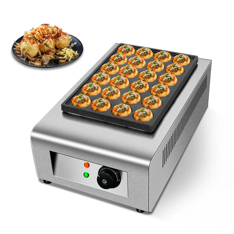 Takoyaki Grill Plate - آلة شواء كهربائية تجارية عالية القدرة