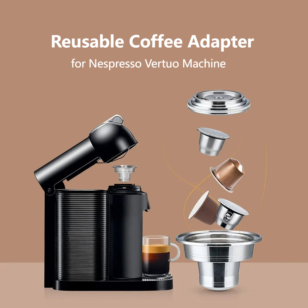 Delonghi Espresso Magnifica - محول كبسولات قهوة قابل لإعادة الاستخدام