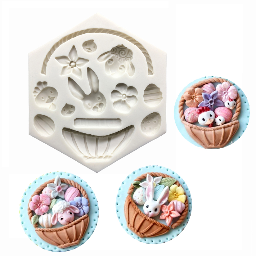 Bunny Cake Mold - قالب سيليكون على شكل أرنب عيد