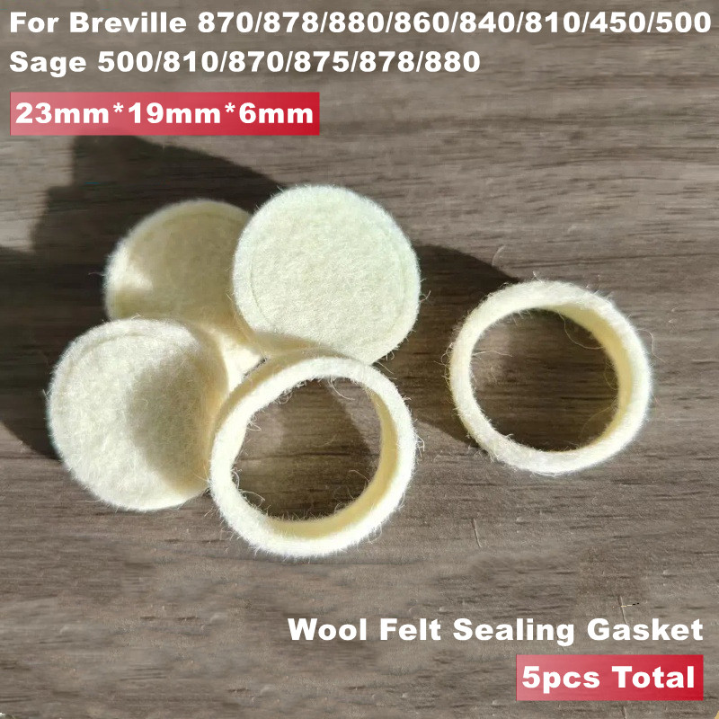 5 قطعة حلقة الصوف لبريفيل 870/ - مراجعة Breville Espresso Bes870 وسعره