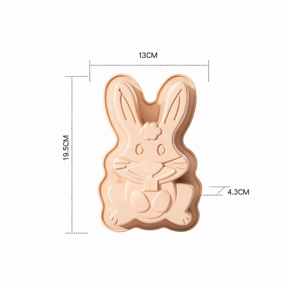 قالب سيليكون مقاوم للحرارة على - مراجعة Bunny Cake Mold وسعره