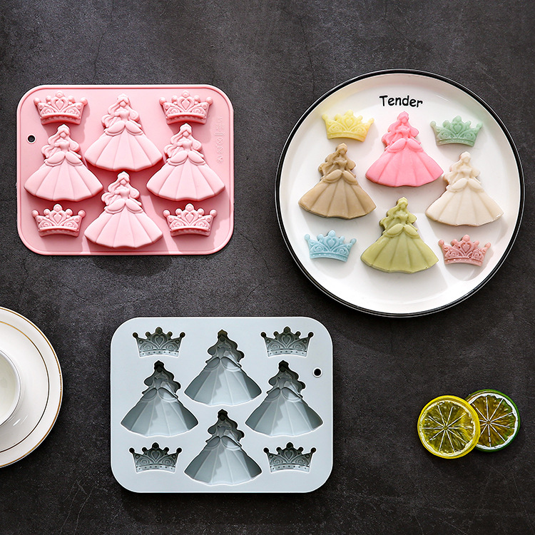 8 حفرة ثلاثية الأبعاد فستان ال - مراجعة Bunny Cake Mold وسعره
