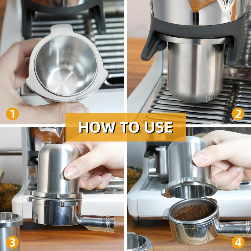 وعاء تغذية مسحوق القهوة بقطر 5 - مراجعة Breville Espresso Barista Express وسعره