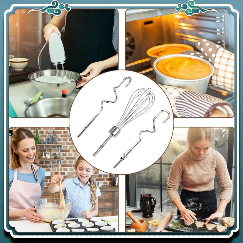 3 قطع من ملحقات الخفاقة لـ Kit - مراجعة Kitchenaid Mixer Hand Mixer وسعره
