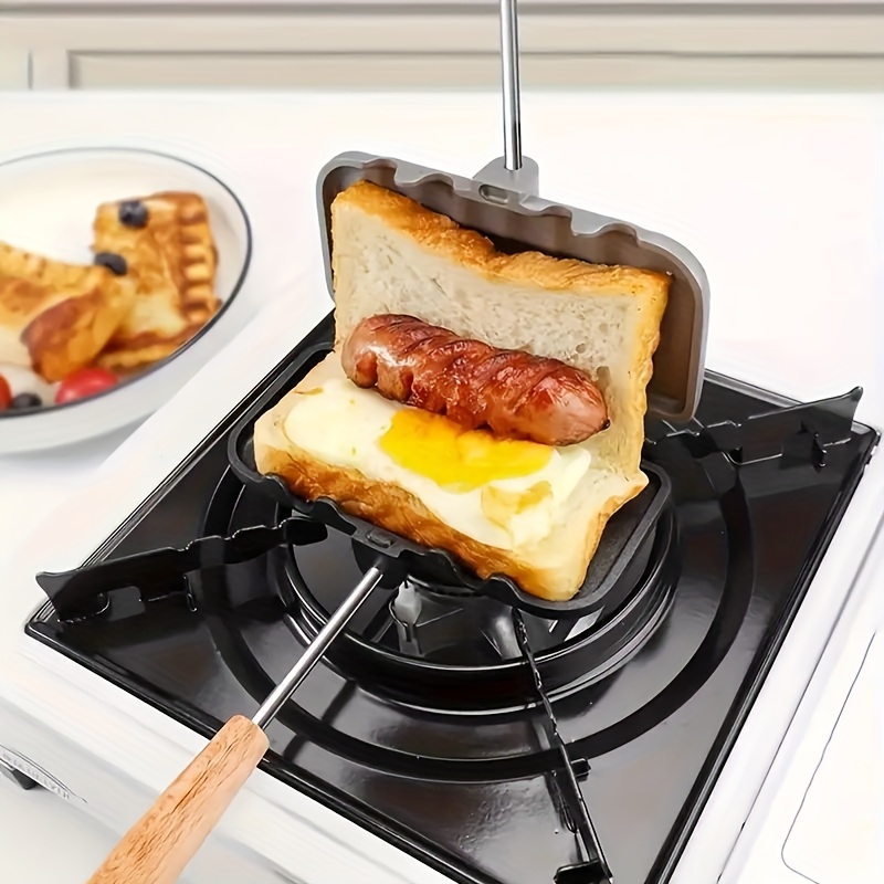 1 قطعة صانع الساندوتشات الإفطا - مراجعة Hot Dog Press وسعره