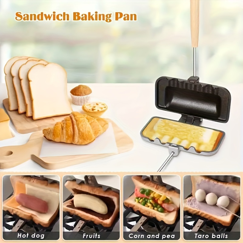 1 قطعة صانع الساندوتشات الإفطا - مراجعة Hot Dog Press وسعره