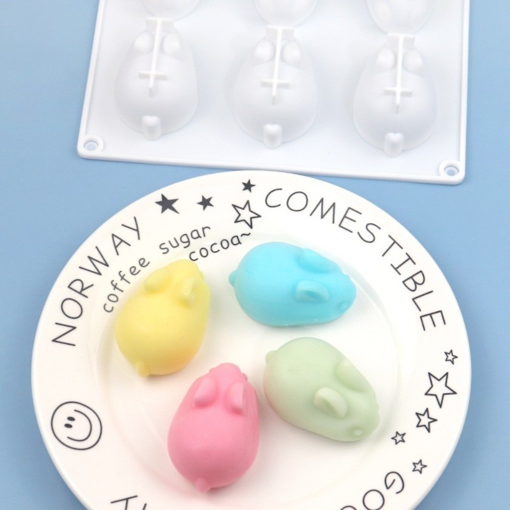 قوالب كيك سيليكون مرنة ثلاثية  - مراجعة Bunny Cake Mold وسعره