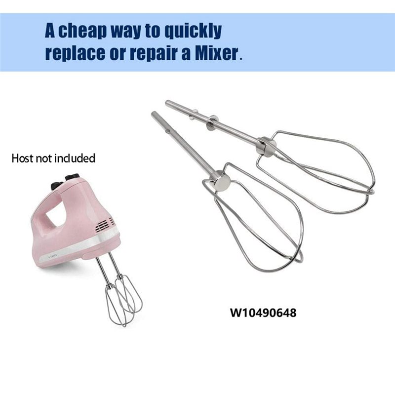 خلاط يدوي بديل طراز W10490648  - مراجعة Kitchenaid Mixer Hand Mixer وسعره