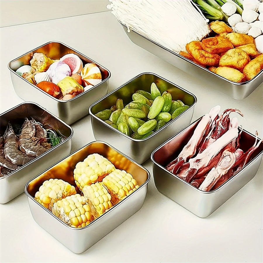 1/3/5 قطعة صندوق تخزين المواد  - مراجعة Dim Sum Basket وسعره